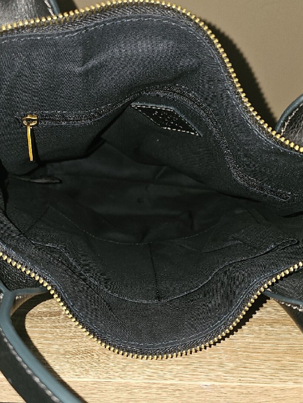 Fossil Emerson Black Leather Satchel with Detachable Strap - Picture 4 of 5